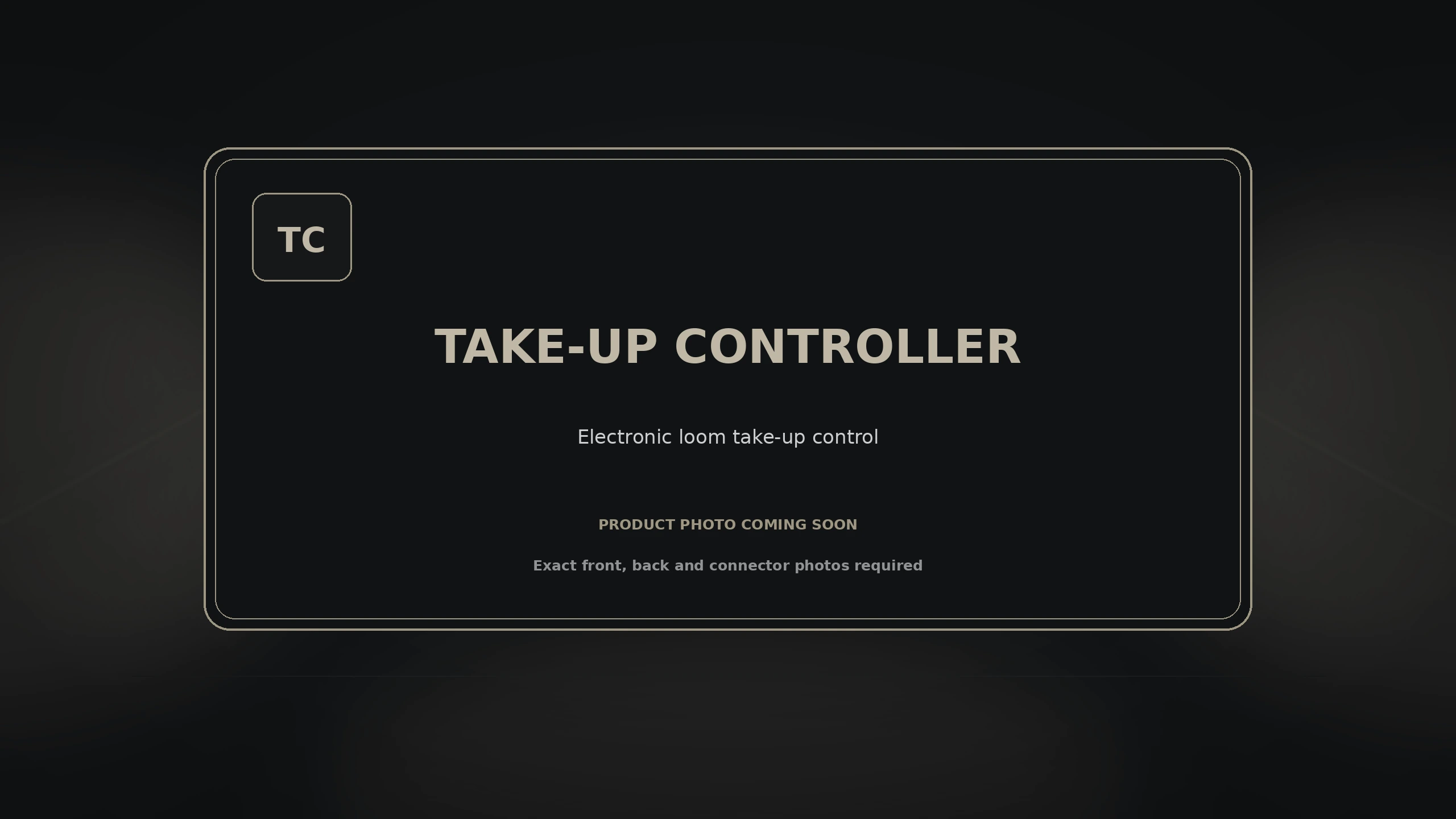 Take-Up Controllers