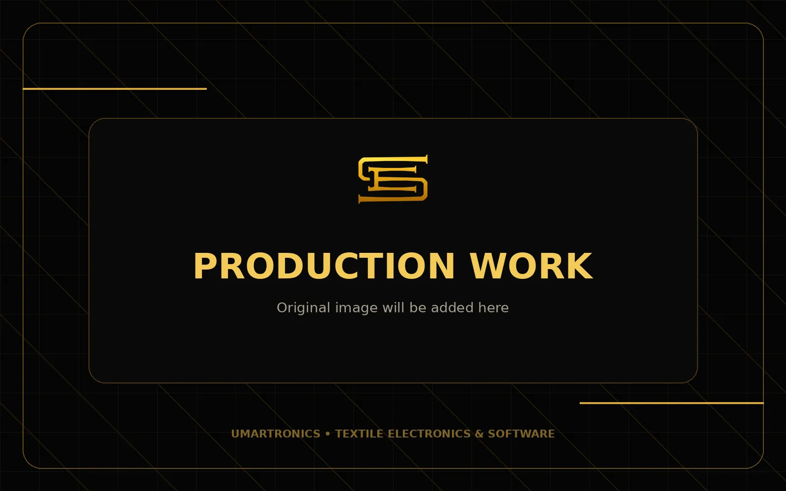 Production machinery