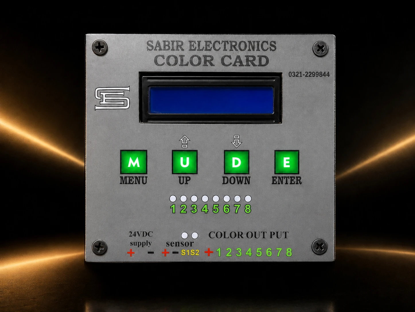 Coil Color Selector Card