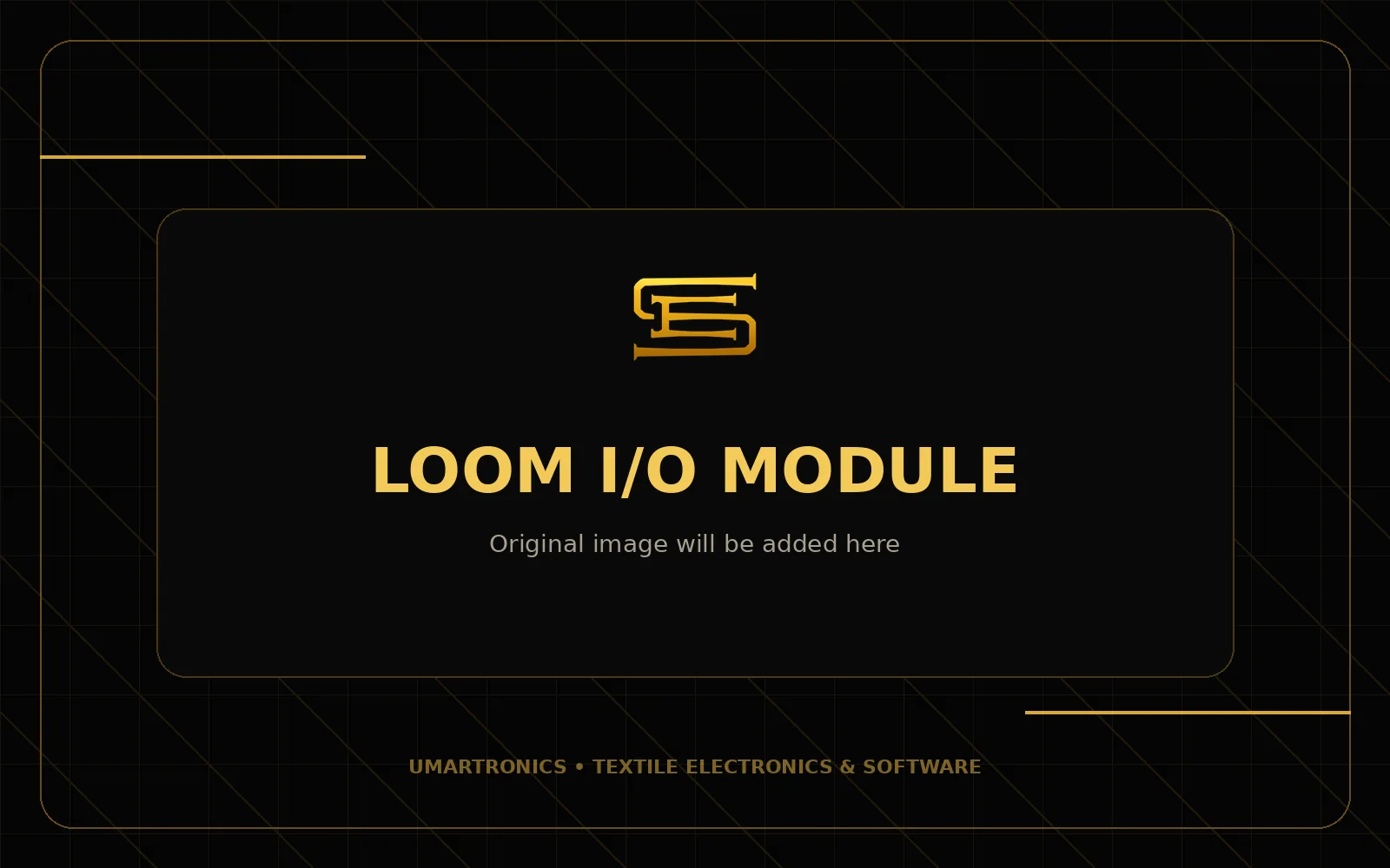 Umartronics loom controller card for textile machine