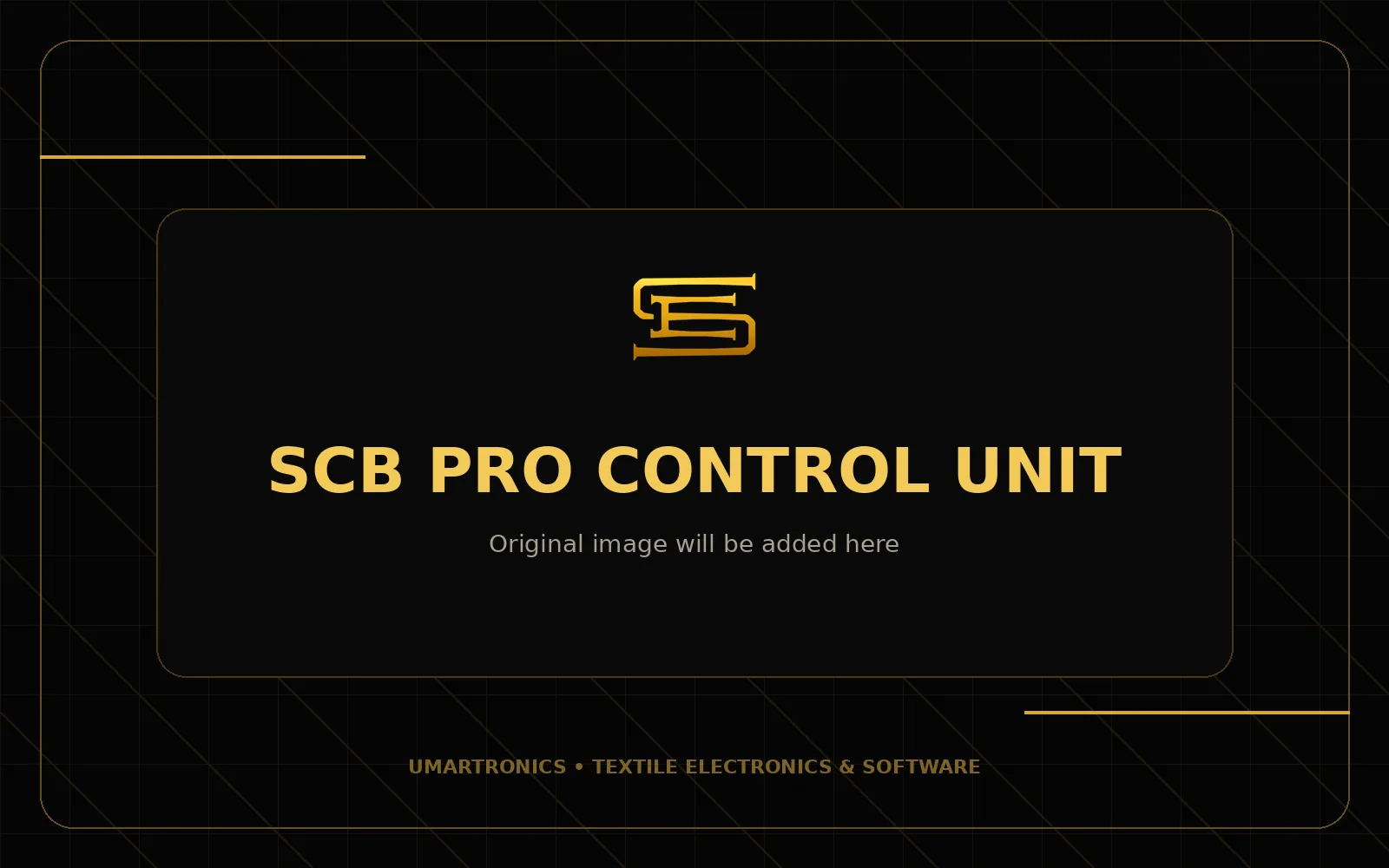 SCB Pro Control Unit